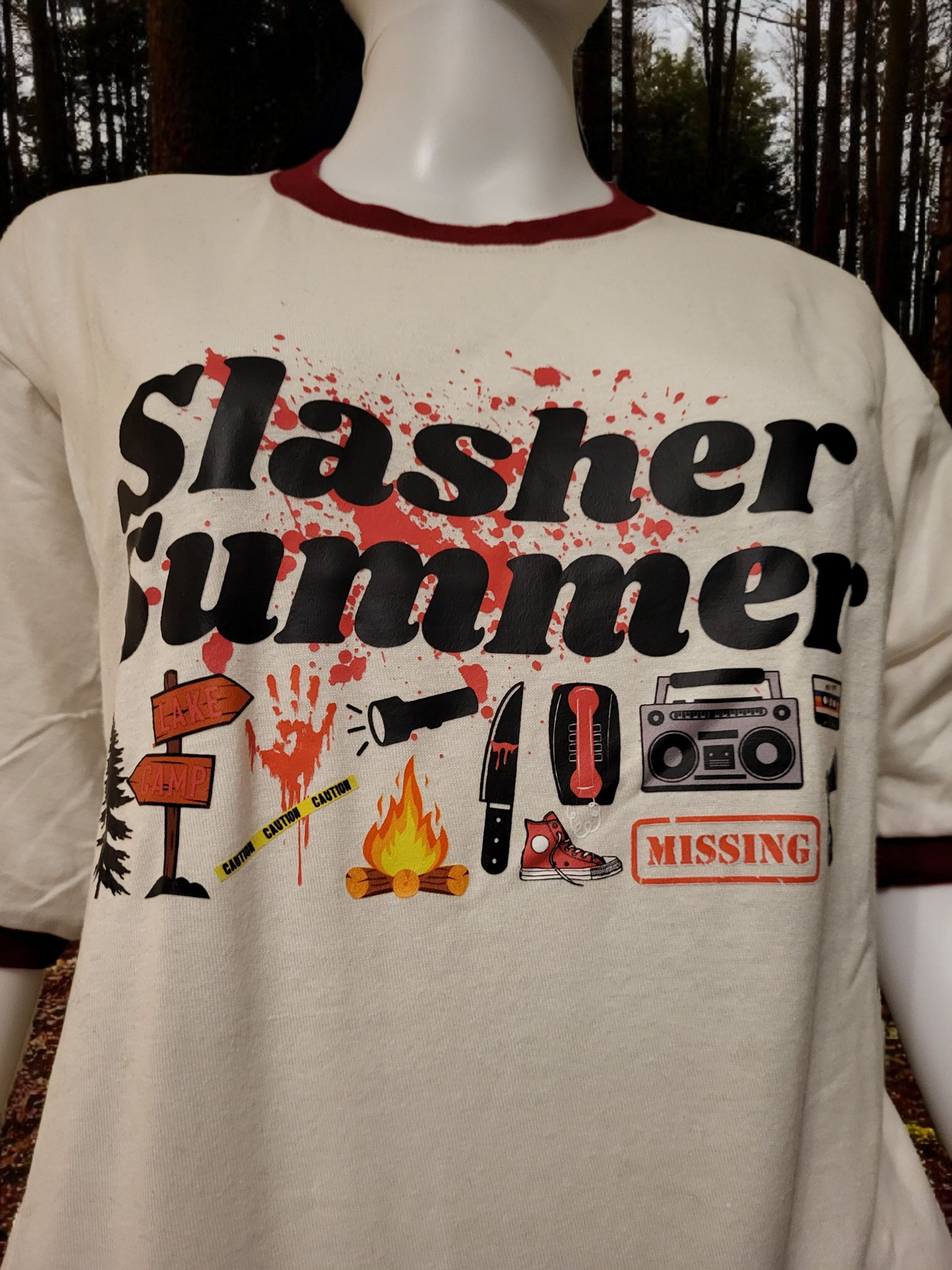 Slasher Summer Horror Tee - Size: L