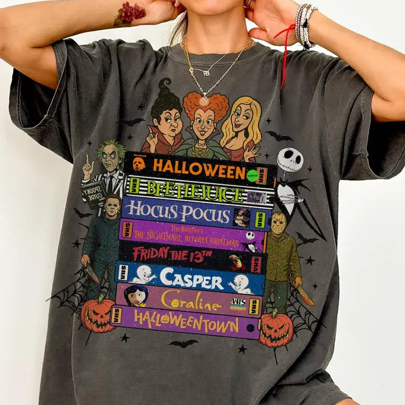 Halloween Movie/Hocus Pocus Comfort Tee: Sizes S-2XL