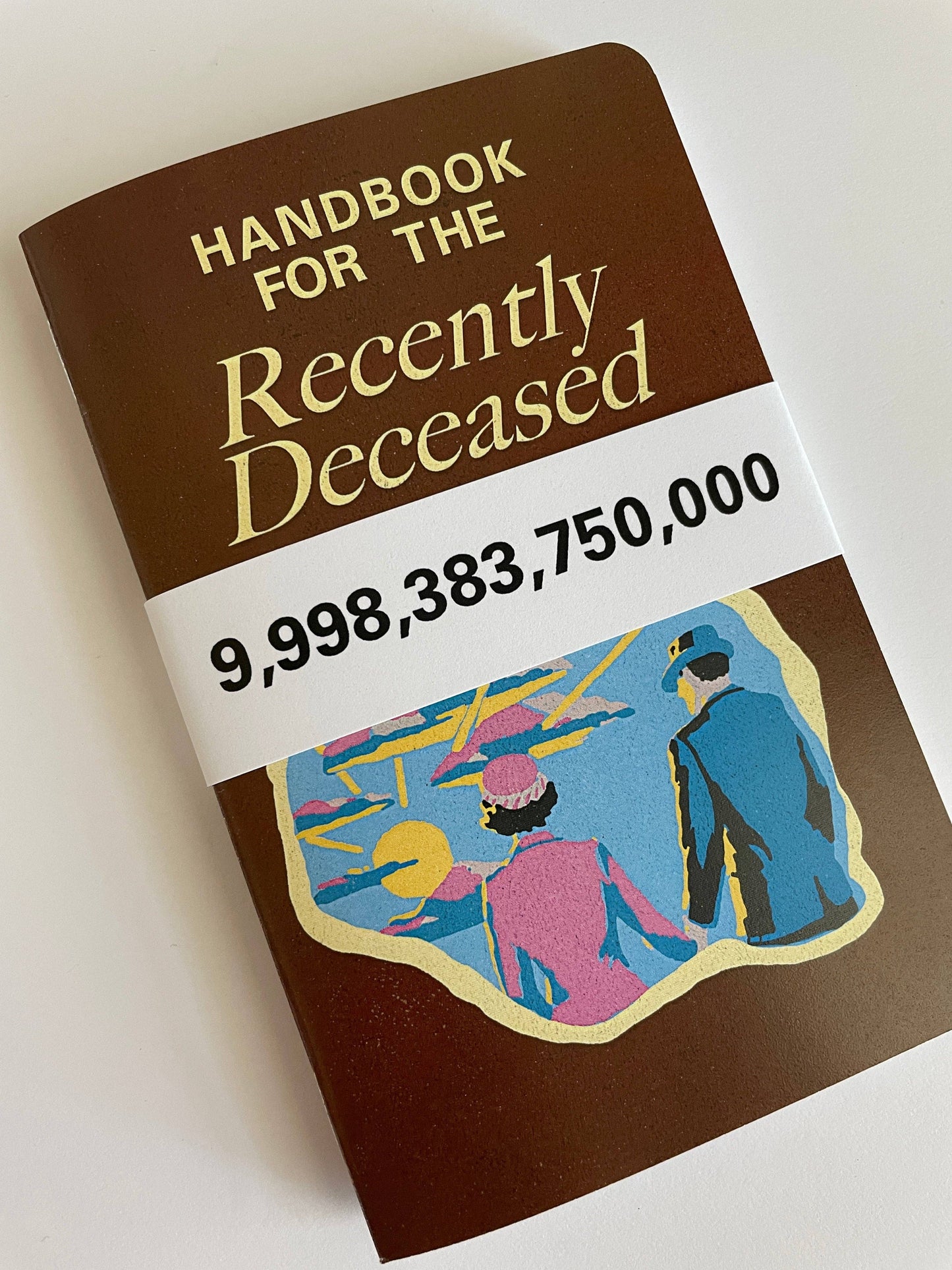 Handbook for the Recently Deceased - Notebook/Journal - Horror Themed: Blank / 3.5" x 5.5"