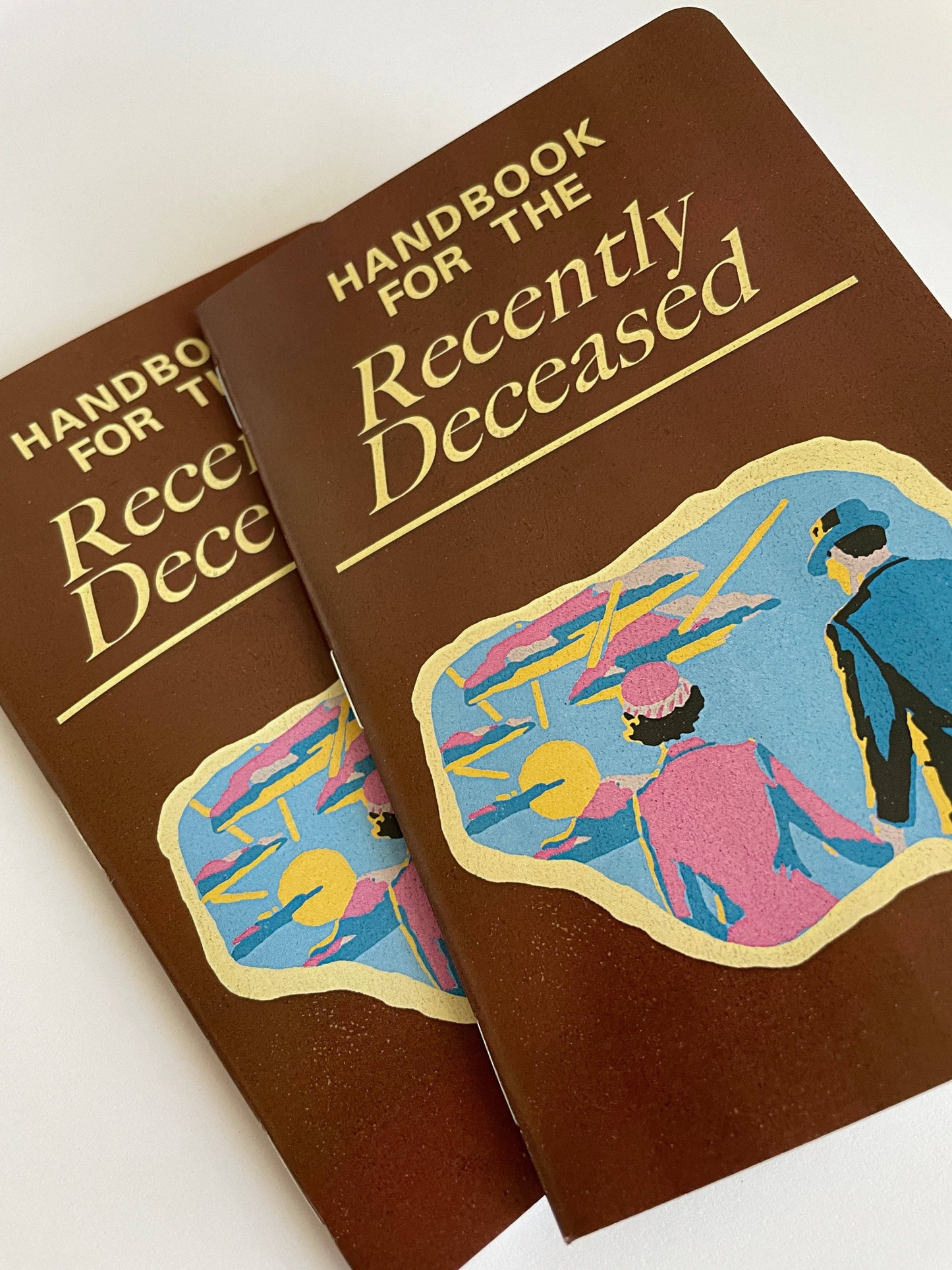 Handbook for the Recently Deceased - Notebook/Journal - Horror Themed: Blank / 3.5" x 5.5"