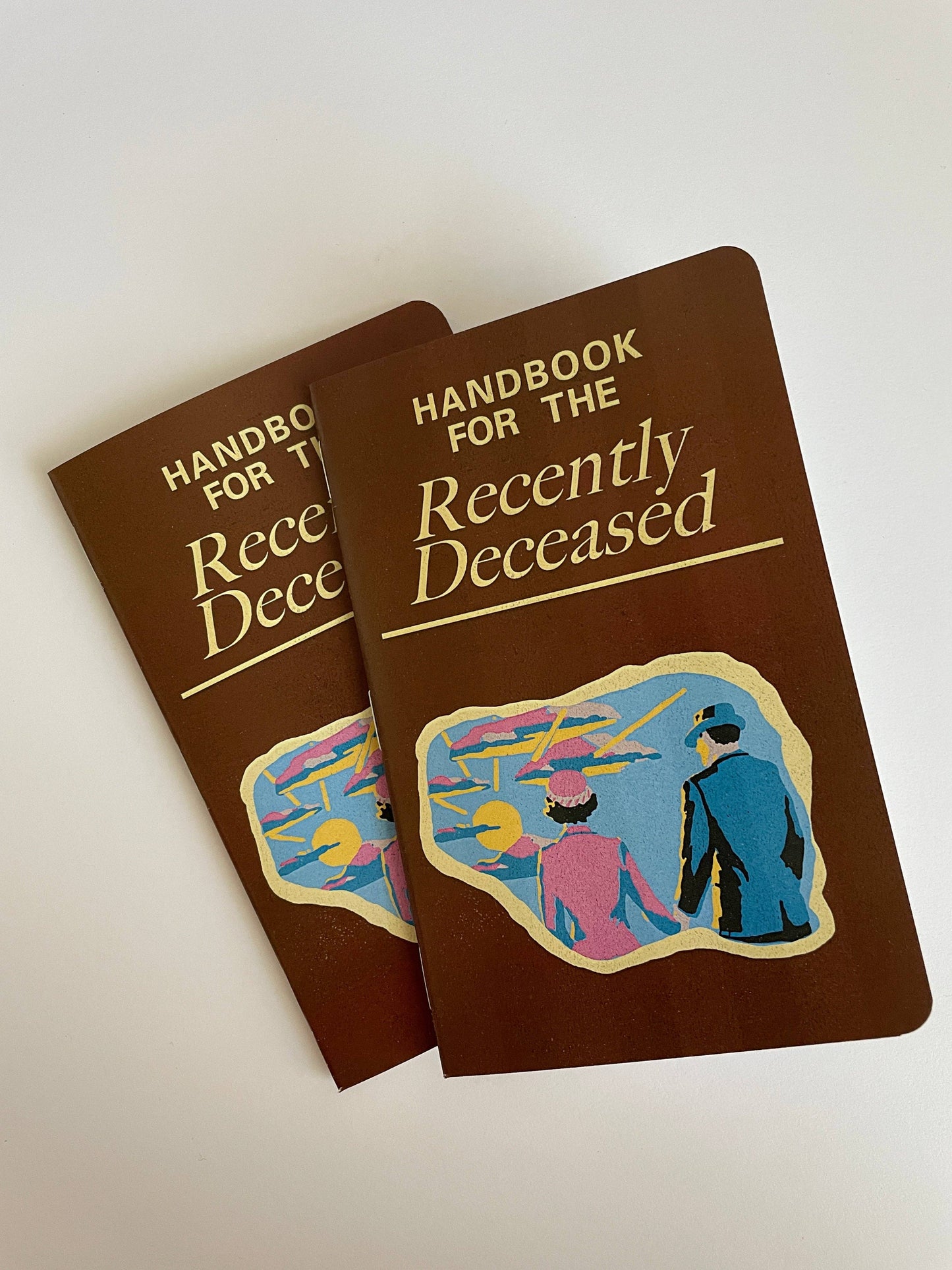 Handbook for the Recently Deceased - Notebook/Journal - Horror Themed: Blank / 3.5" x 5.5"