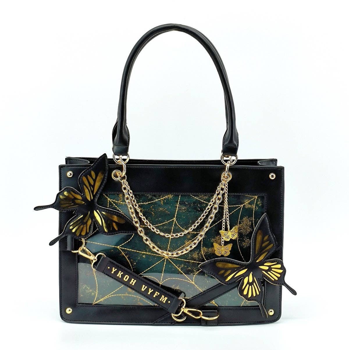Gothic Maze Butterfly Handbag