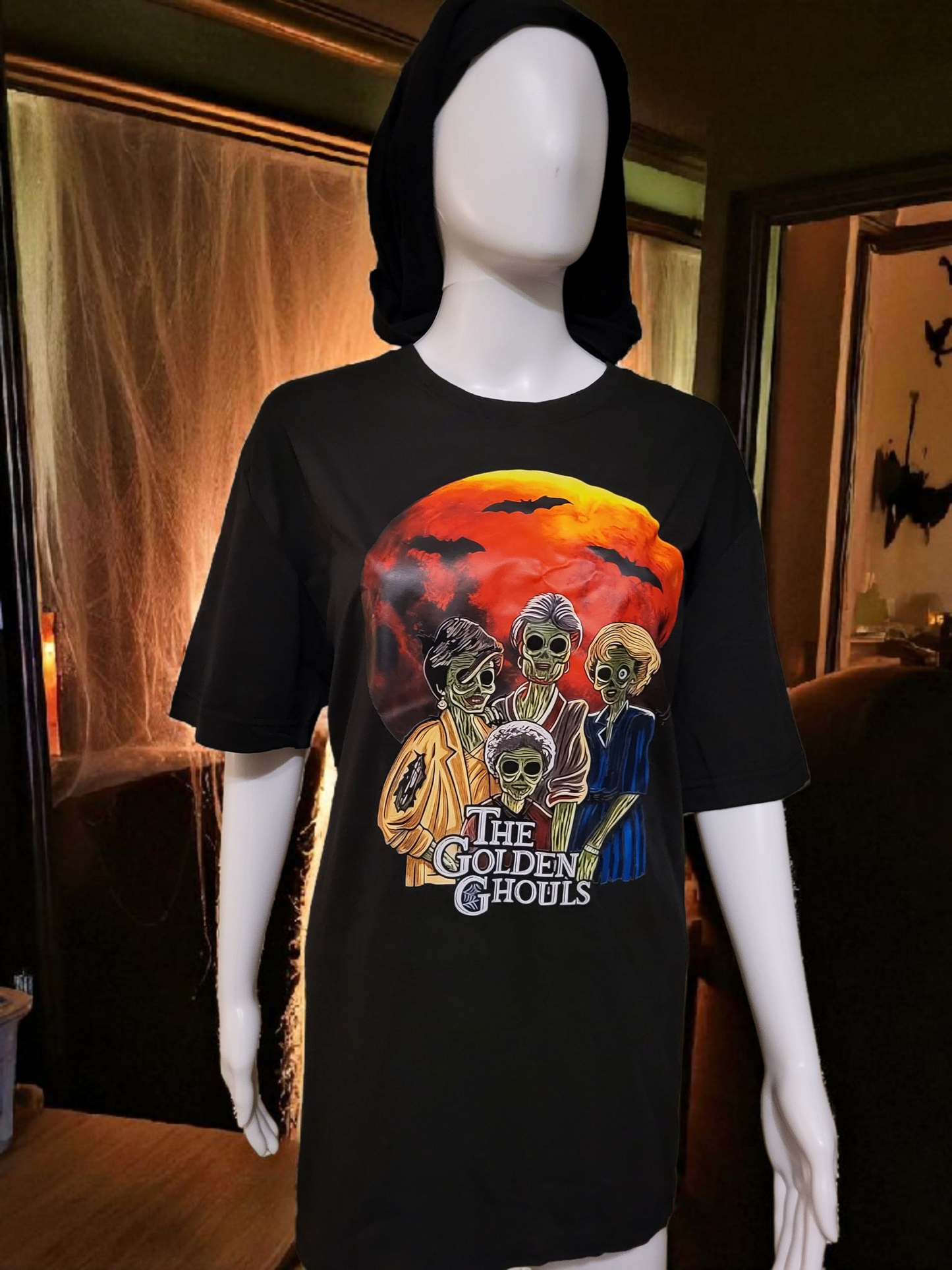 The Golden Ghouls Tee - Sizes: M/XL