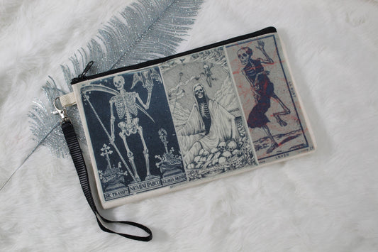 Death Tarot Grim Reaper -  Makeup/ Whatever bag