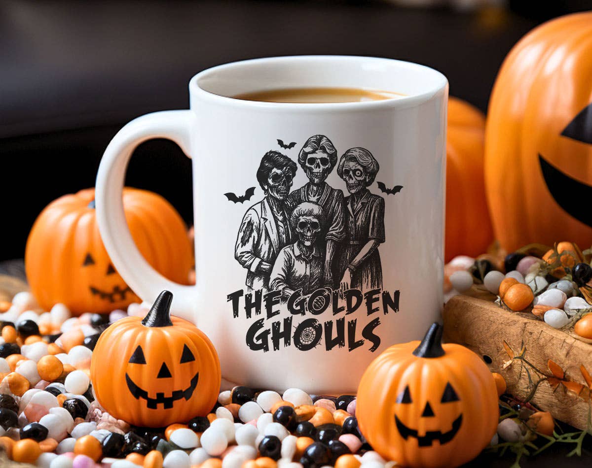The Golden Girl Ghouls Coffee Mug : 11oz White